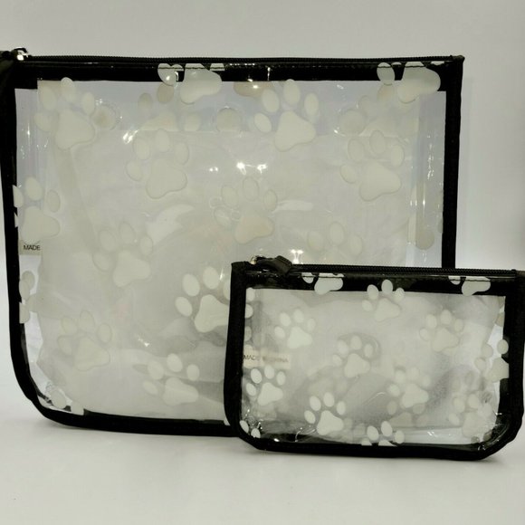 BOGG BAG DECORATIVE INSERT BAGS (SET OF 2) PAW PRINT - Picture 1 of 3